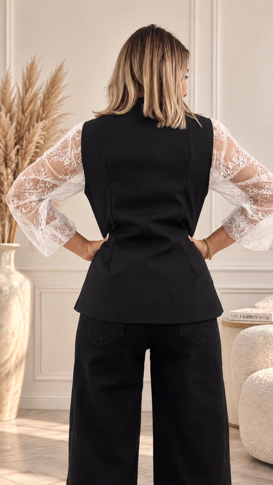 Vestă Noir Élegance