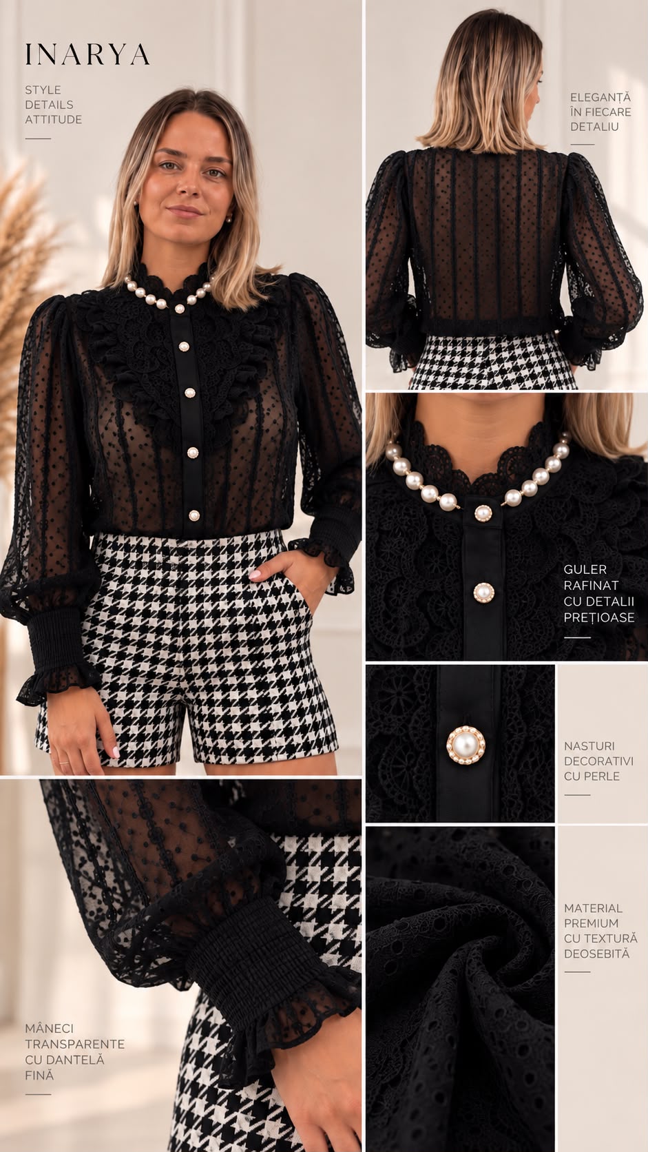 Cămașă Black Pearl