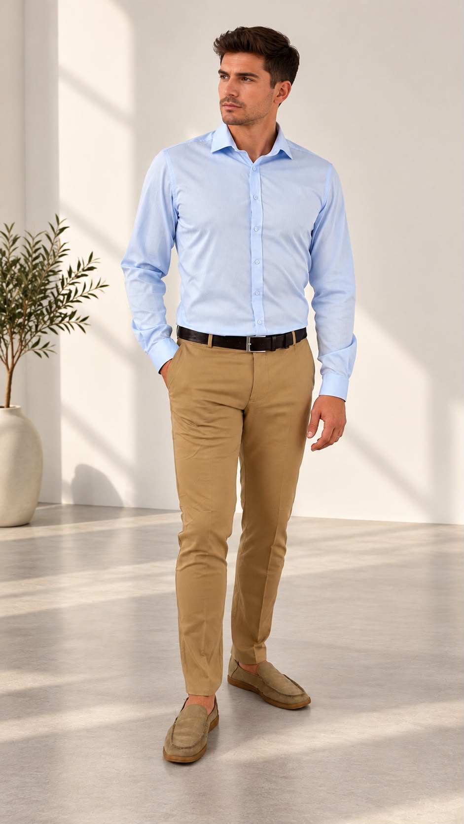 Pantaloni Camel