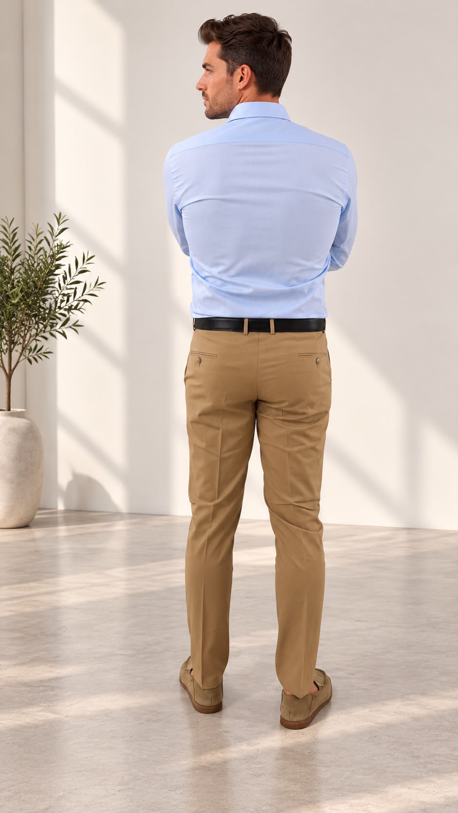 Pantaloni Camel