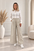 Pantaloni Urban Chic Bej